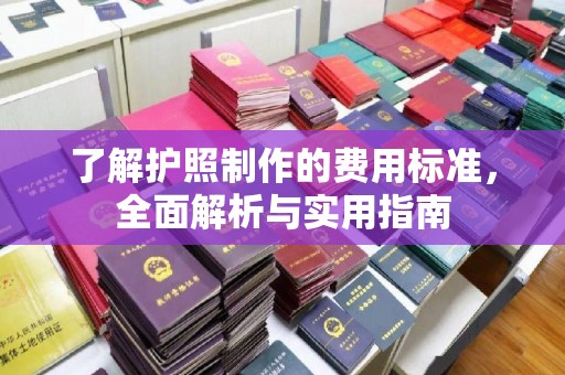 环翠了解护照制作的费用标准，全面解析与实用指南