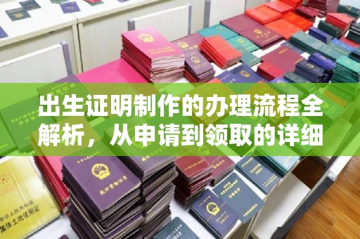 环翠出生证明制作的办理流程全解析，从申请到领取的详细指南