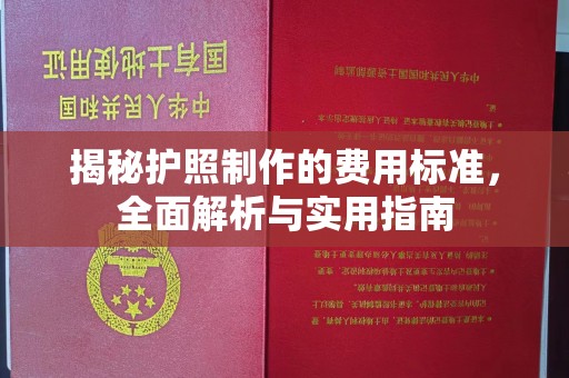 环翠揭秘护照制作的费用标准，全面解析与实用指南