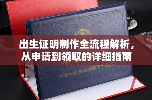 环翠出生证明制作全流程解析，从申请到领取的详细指南
